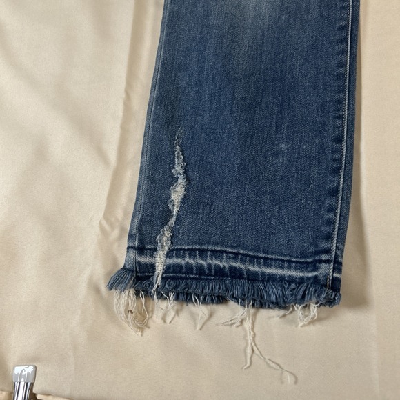 NEW Judy Blue Jeans WM Size 13, Stretch,High Waist,Straight Fit,Distressed Denim - Picture 5 of 11